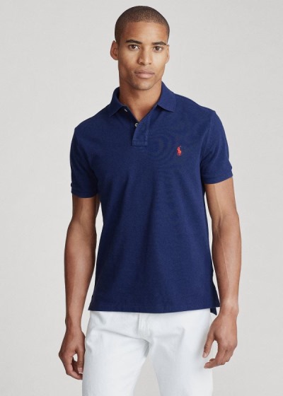 Camisa Polo Polo Ralph Lauren Hombre Azul Marino / Rojos - The Iconic Mesh - PFGWM0419